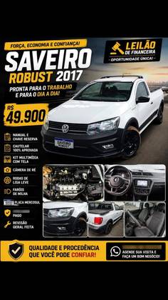VOLKSWAGEN SAVEIRO 1.6 MSI ROBUST CS 8V FLEX 2P MANUAL